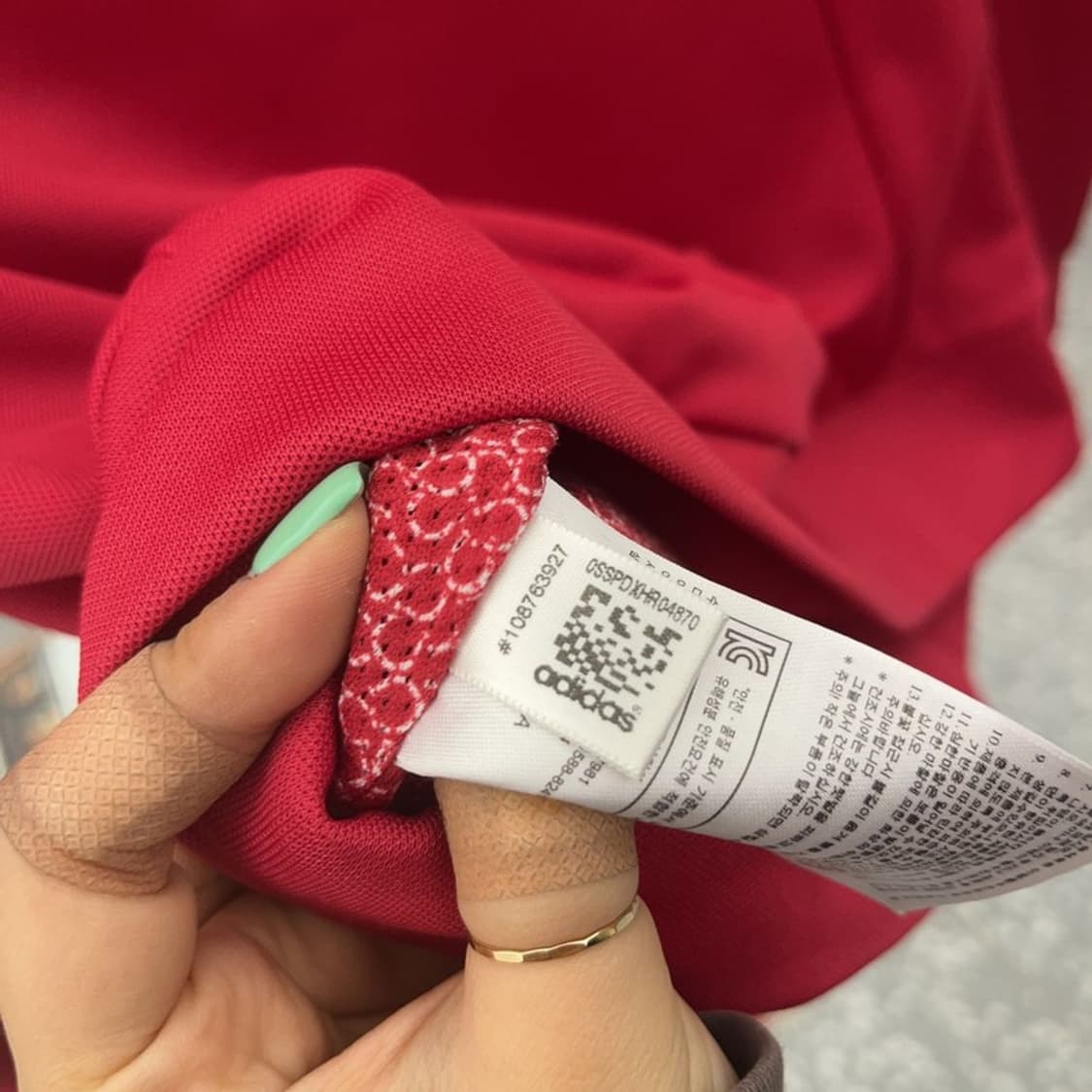 아디다스 00's Y2K 트랙탑 져지 다크핑크 집업 95 C06661 상품이미지6