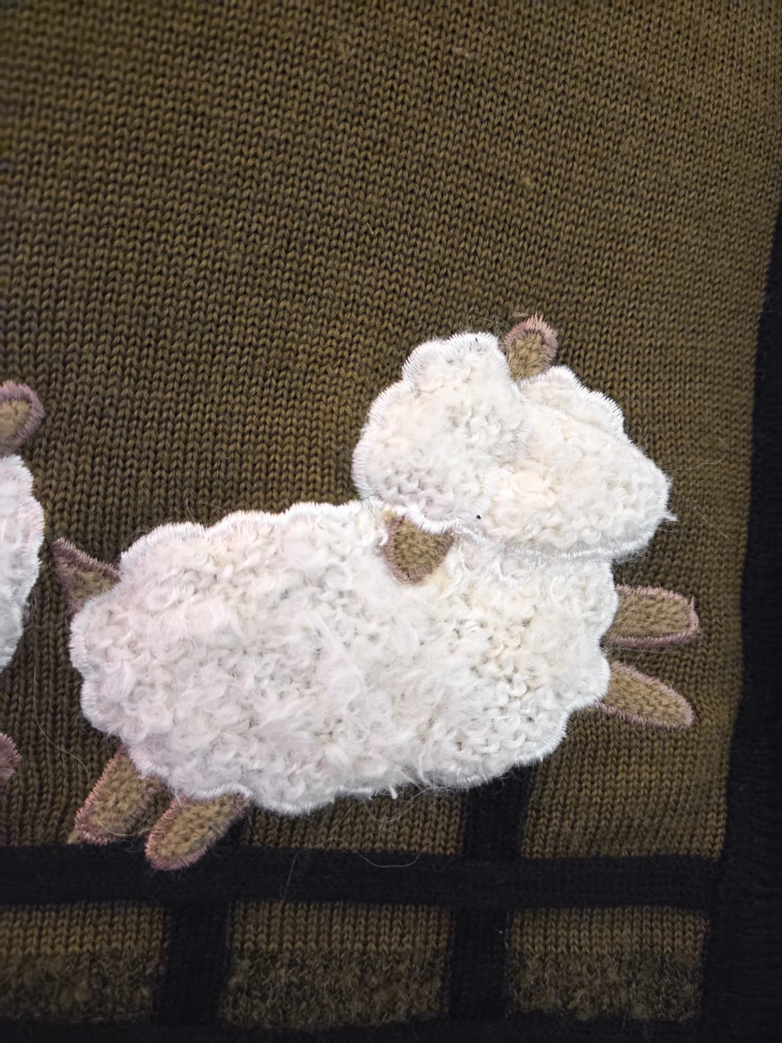 양떼목장 니트 조끼 [리버시블] 상품이미지5