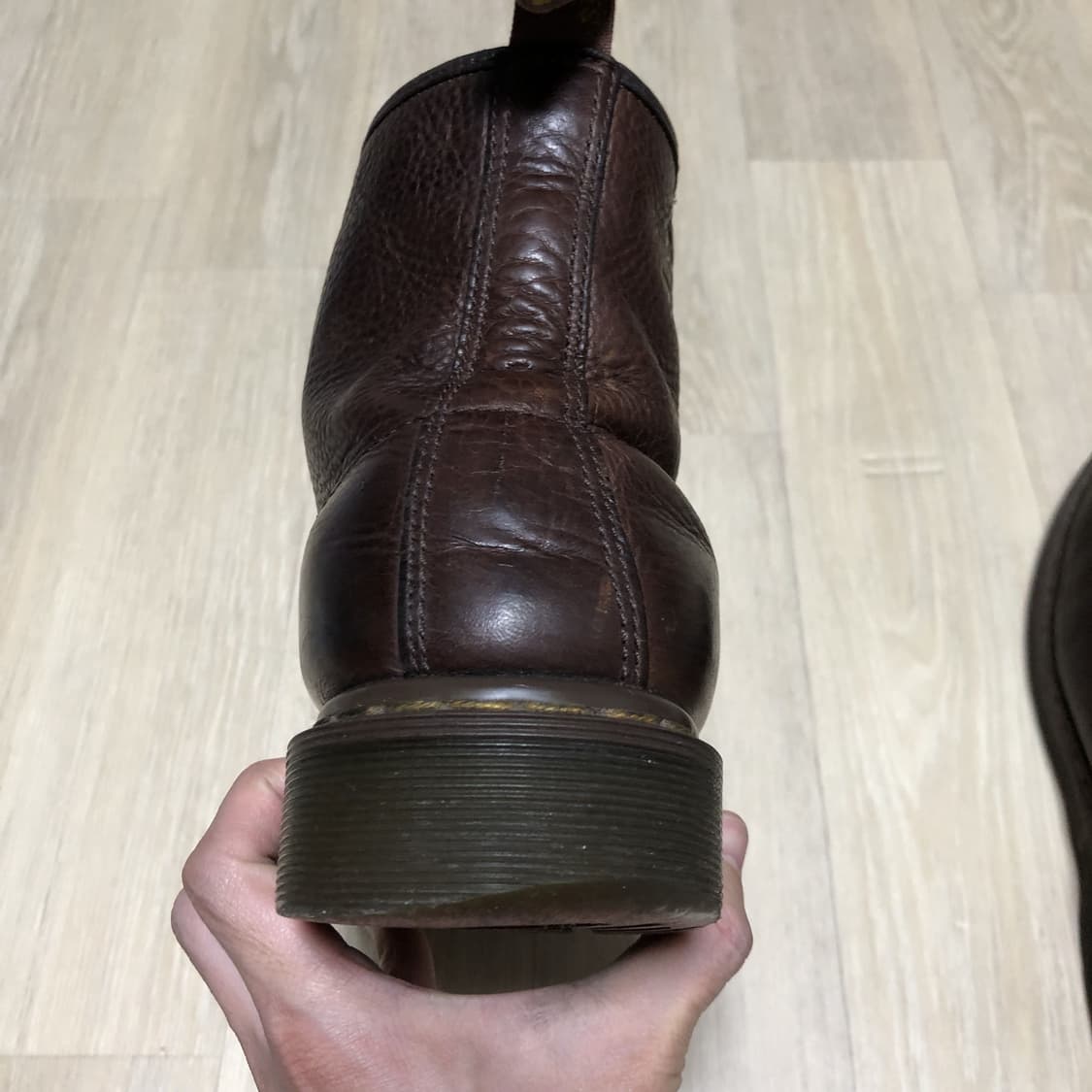 (280) 닥터마틴 Dr.martens 1460 8홀 부츠 브라운 레더 상품이미지3