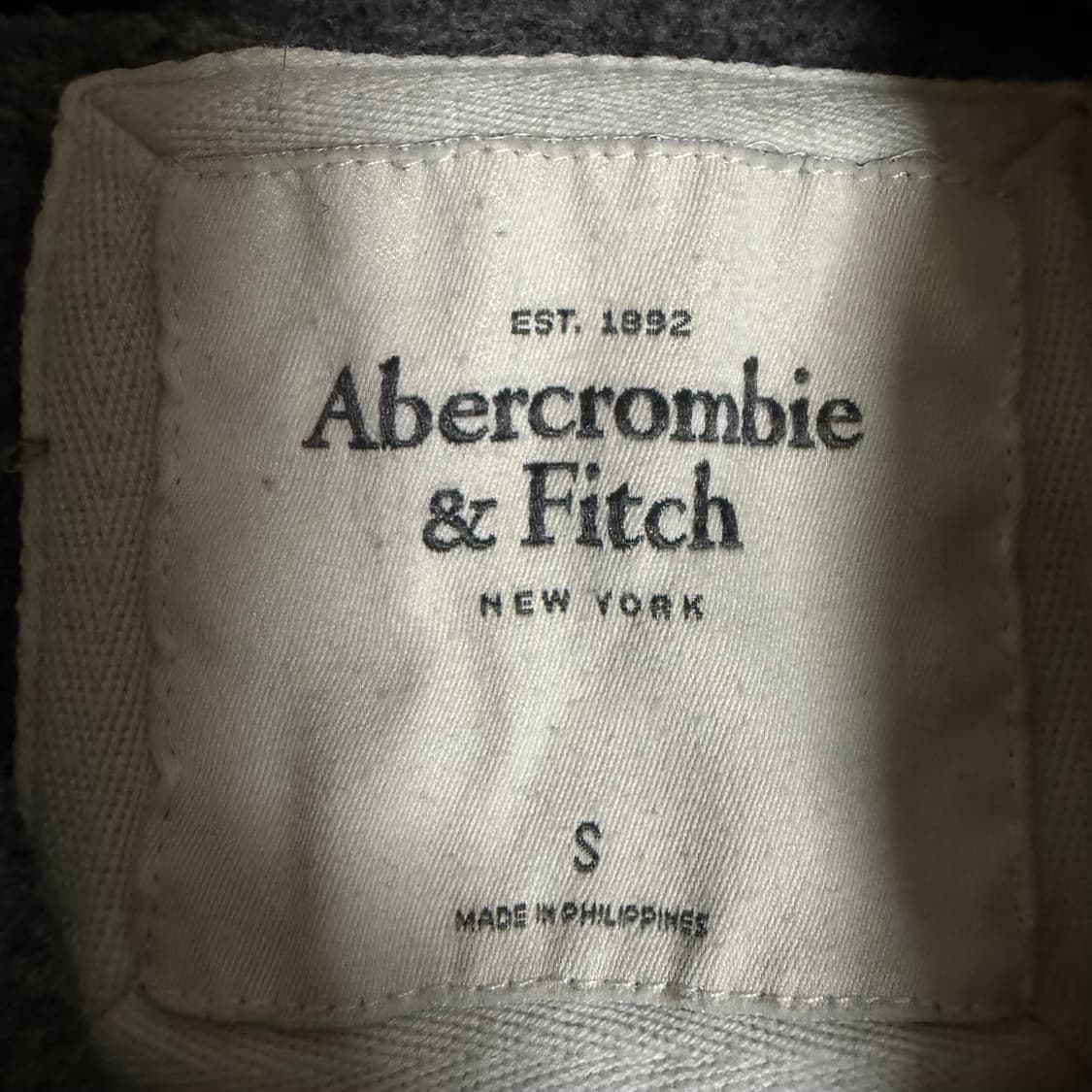 아베크롬비 그레이 후드집업 s 상품이미지3