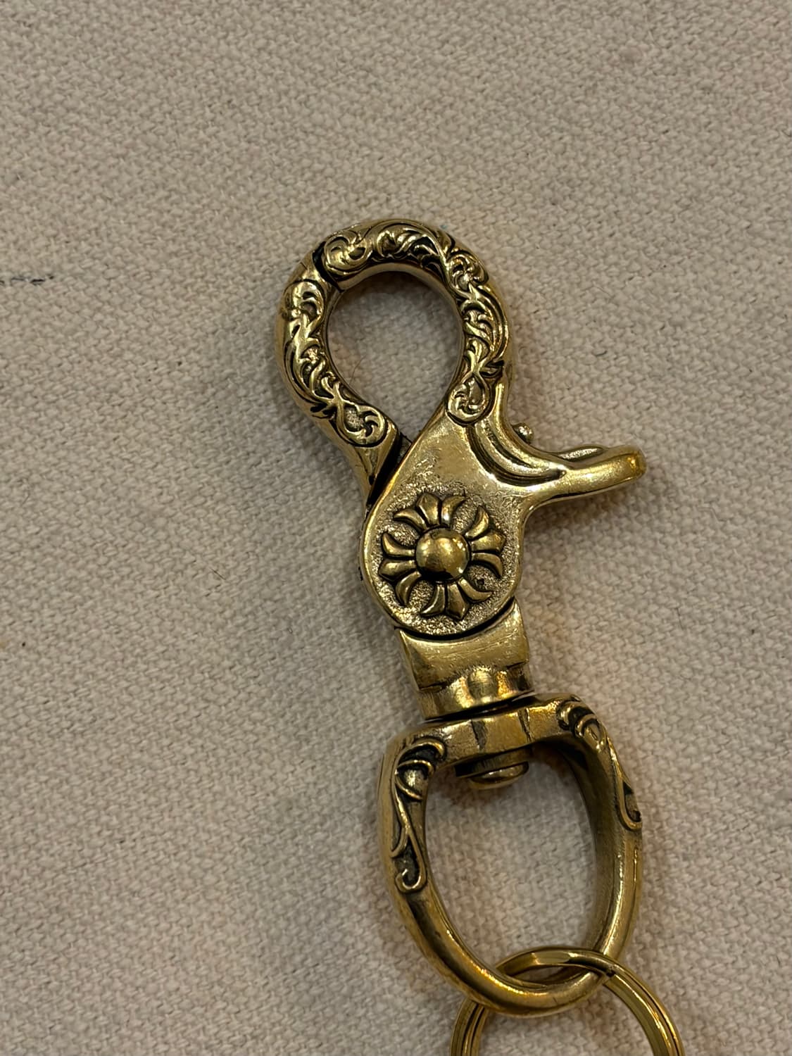 크로스 & 터키석 브라스 빈티지 키링 상품이미지6