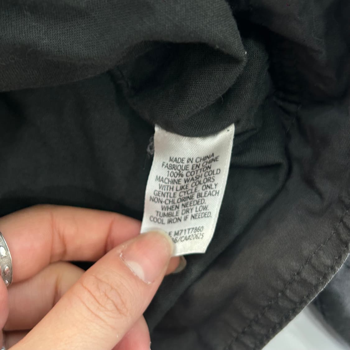 Guess 게스 코튼 차콜 자켓 상품이미지7