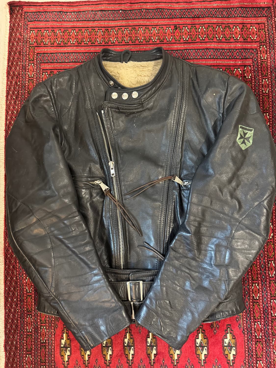 70s 빈티지 독일 바이커 자켓 상품이미지1