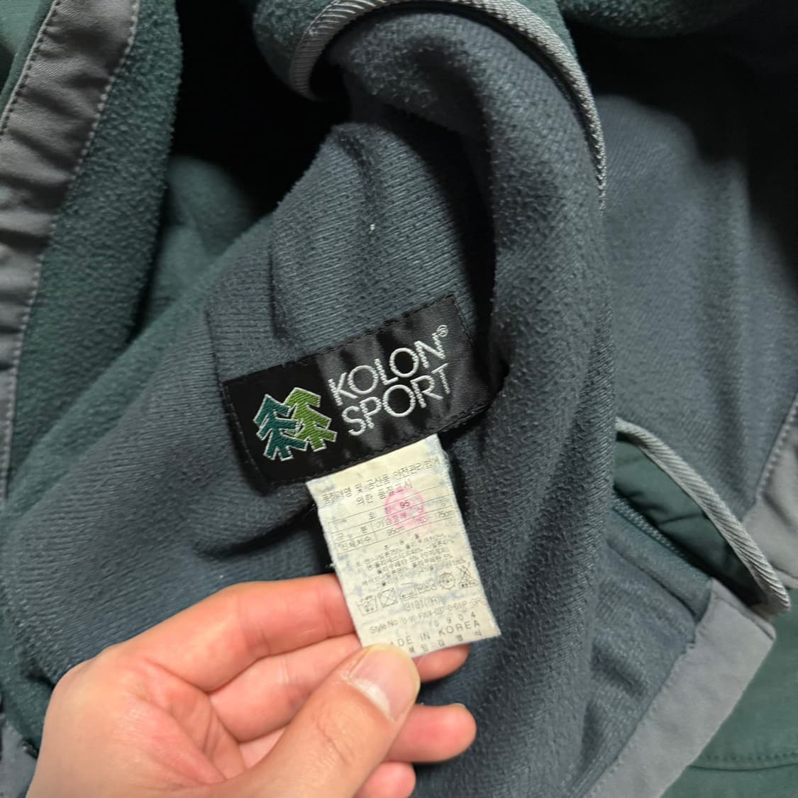 코오롱스포츠 소프트쉘 자켓 상품이미지4