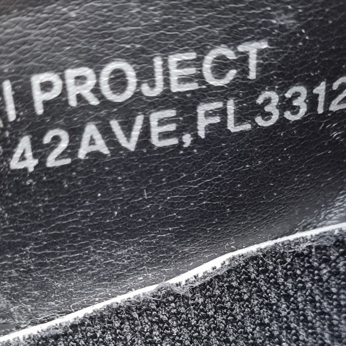 마이애미 프로젝트 더비슈즈 실사이즈275  상품이미지6