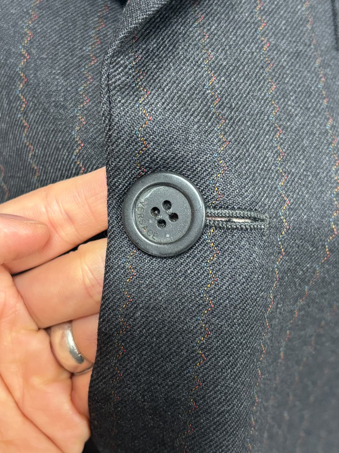 베르사체 90‘s 울 하프코트 (국내 정발) 95-100 상품이미지4