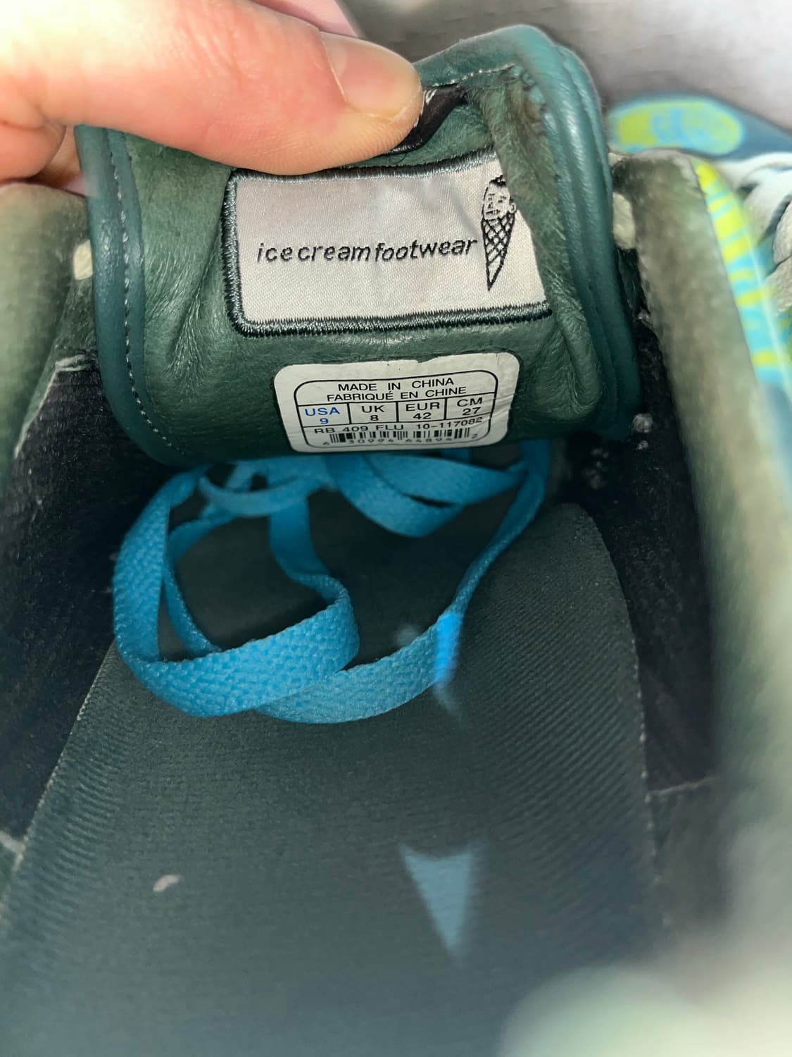 빌리네어보이즈클럽 x 아이스크림 "money roll" 신발 상품이미지8