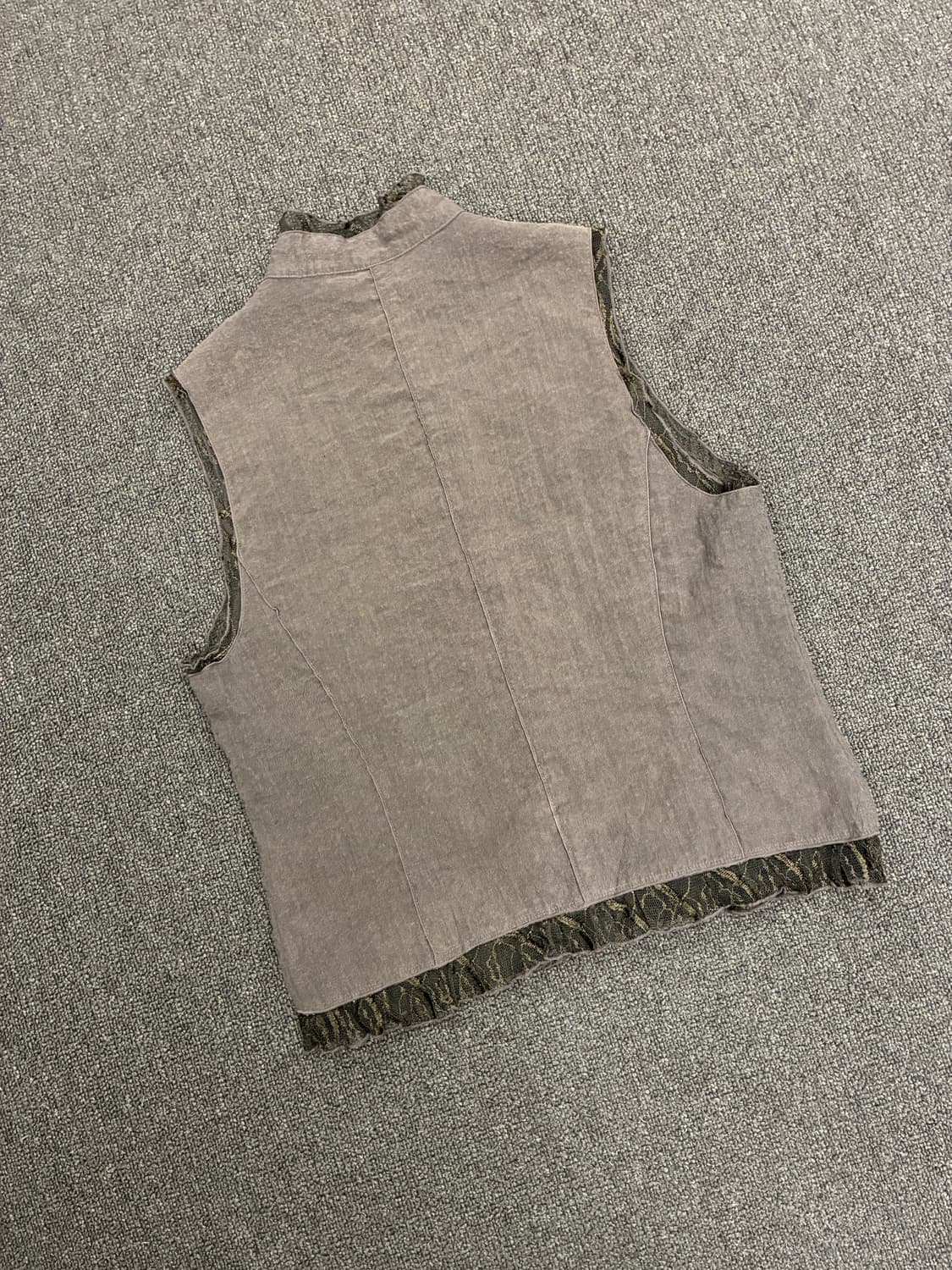 M)Japanese vintage 여성 레이스 디테일 셔츠 블라우스 상품이미지7