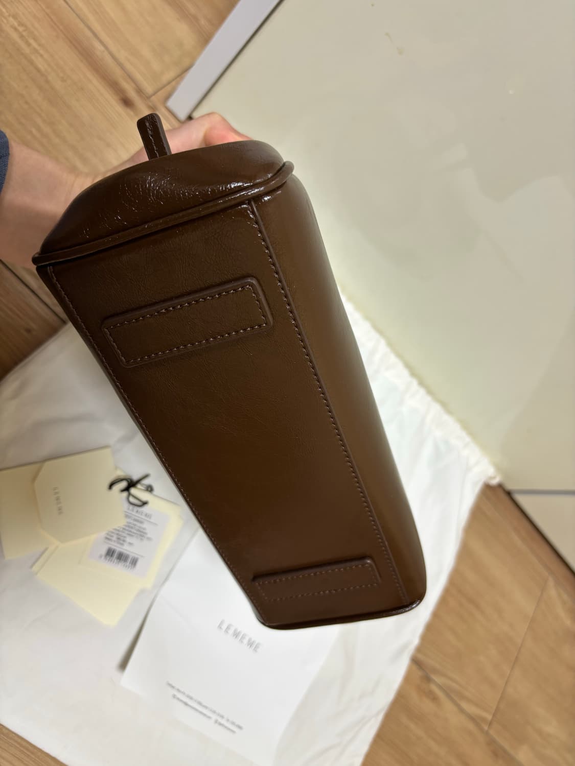 르메메 삭 쁘띠 자뎅 Sac Petit Jardin 모카 상품이미지8