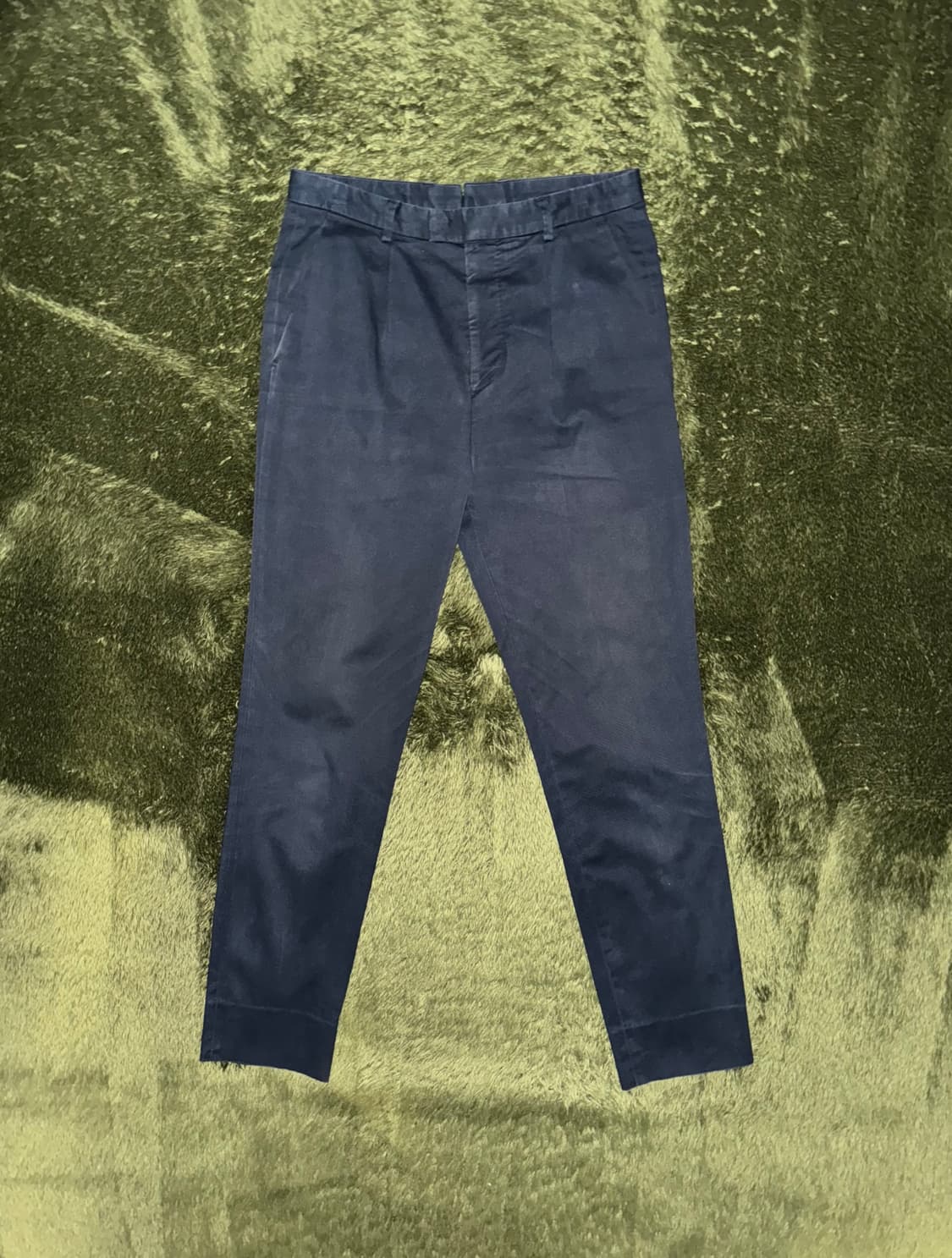 Hugo boss 휴고보스 재팬 빈티지 워싱 코튼 트라우저 네이비 상품이미지1