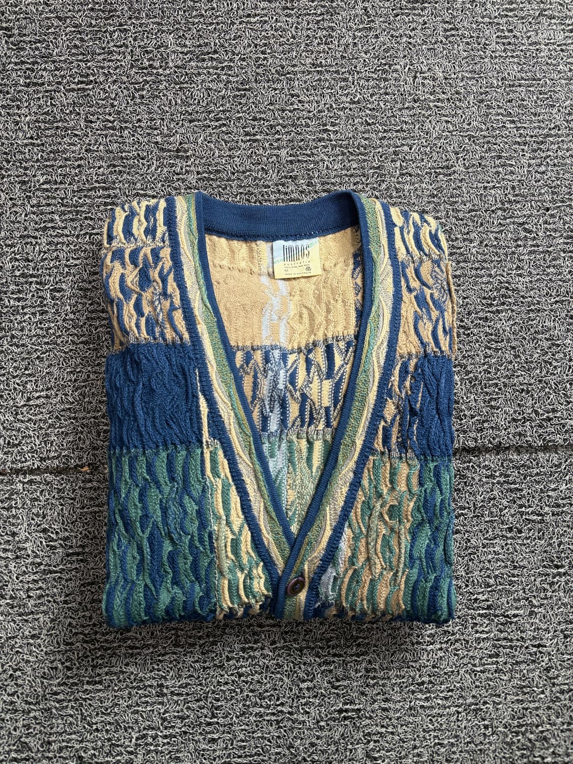 림노스 오스트레일이라 오리지날 케이블 패턴 스웨터 가디건 2155 상품이미지1