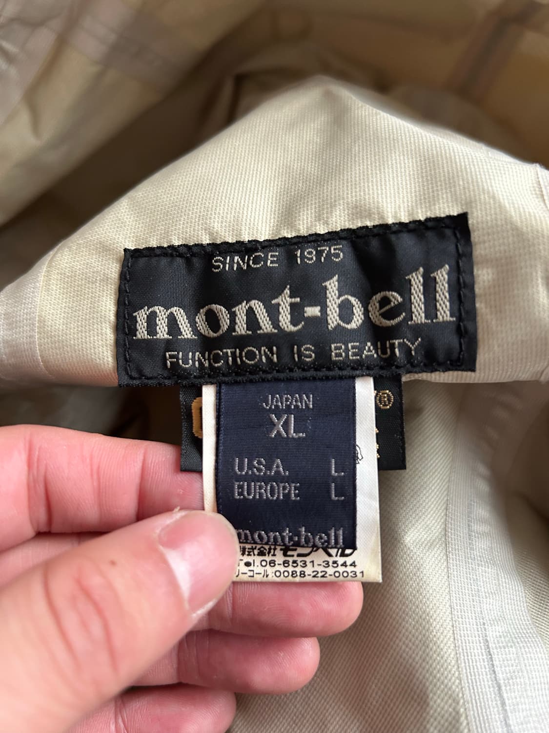 00‘s 몽벨재팬 고어텍스XCR자켓  상품이미지7