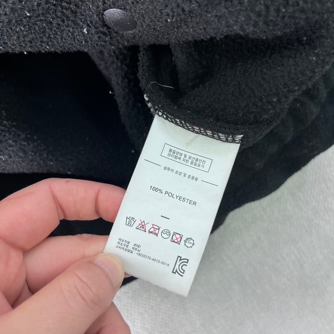 100 디스이즈네버댓 플리스 블루종 자켓 상품이미지5