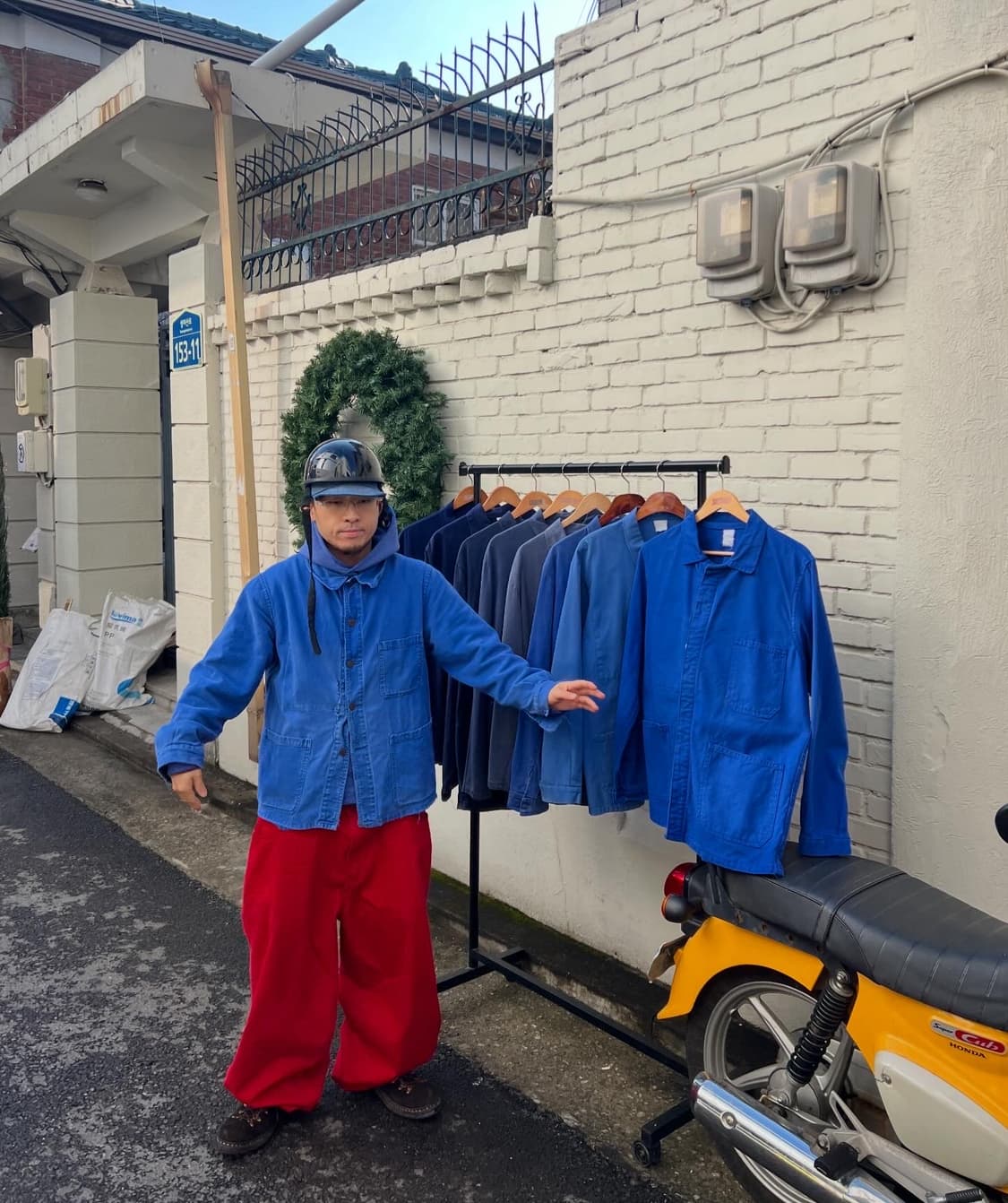 새로운 빈티지프렌치워크자켓이 입고되었습니다! 상품이미지2