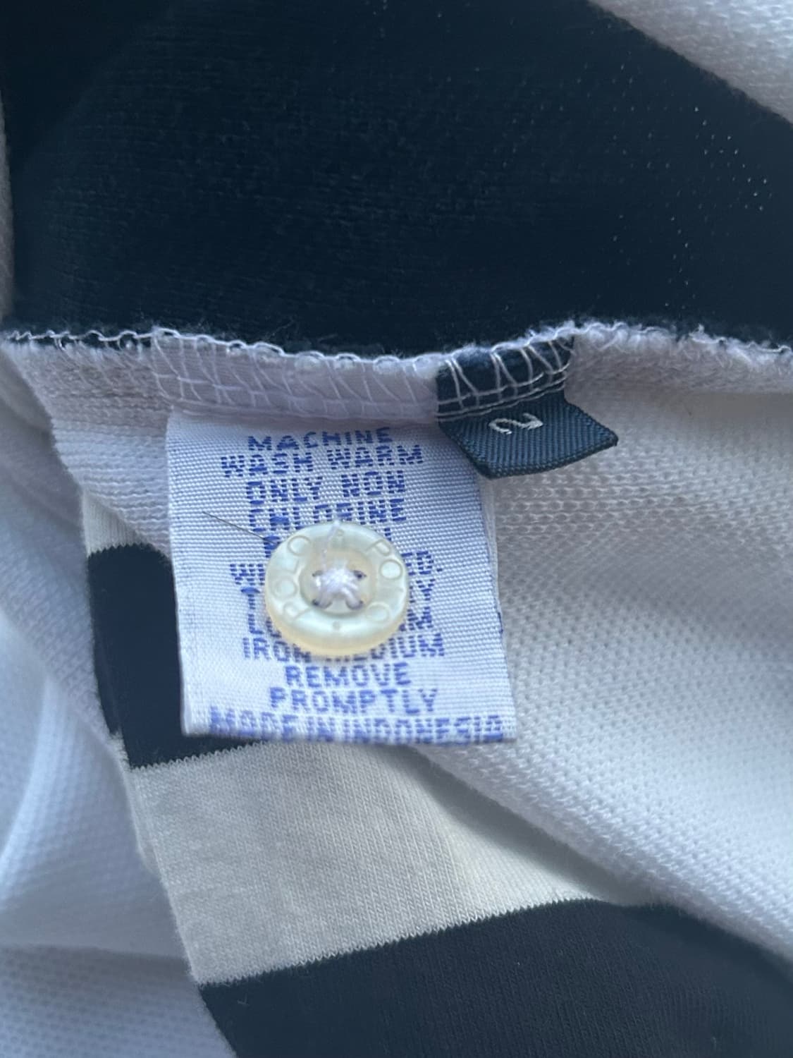 *Rare* 폴로 빅포티 블랙와치 치프키프 카라 반팔티 상품이미지5