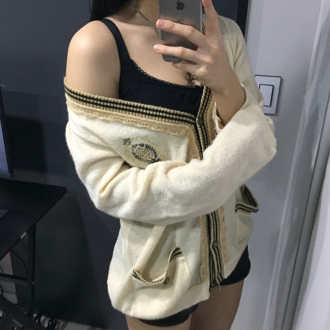 axes 르네상스 레이스 니트 가디건 상품이미지5