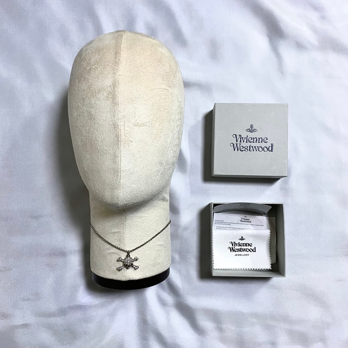 [구성품O] 비비안웨스트우드 아카이브 해골 목걸이 상품이미지2