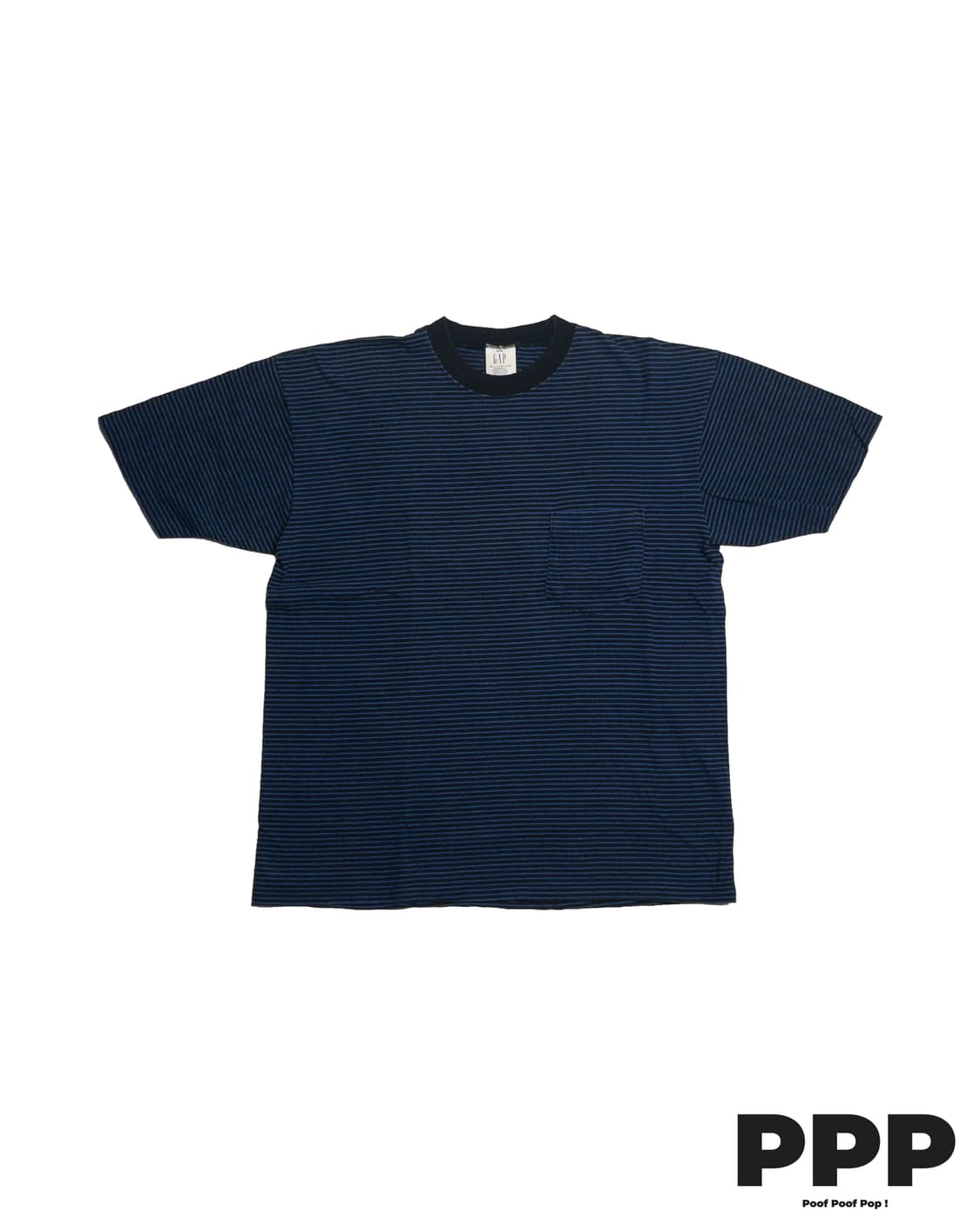 Old Gap 올드갭 스트라이프 보더 포켓 티셔츠 상품이미지1