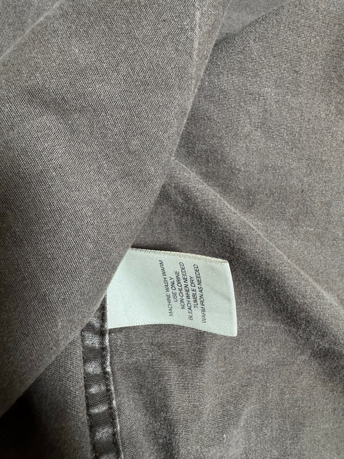 칼하트 브라운 긴팔 셔츠 XL 상품이미지3