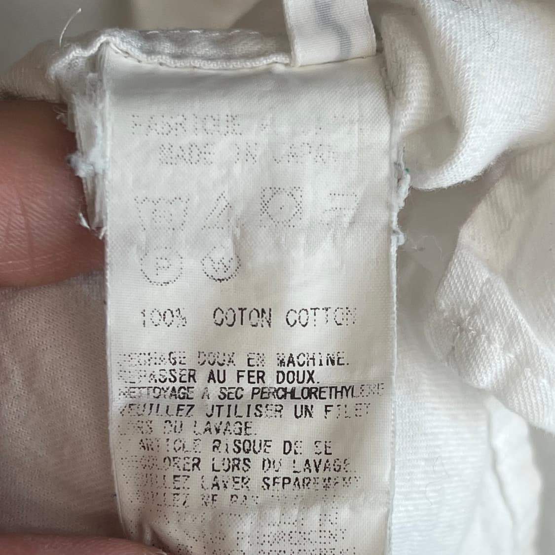 20ss 요지 야마모토 커브드 셔츠 상품이미지9