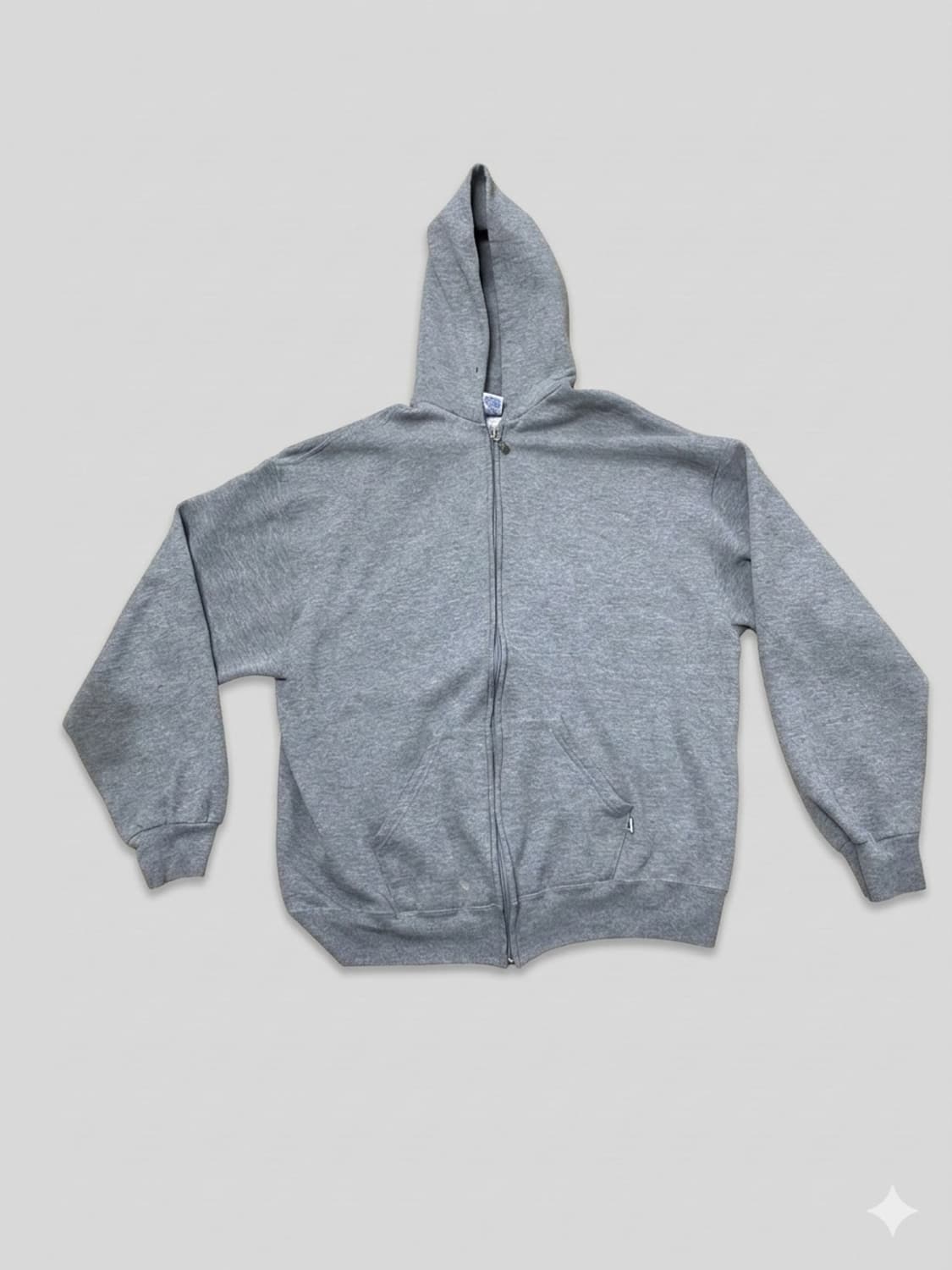 90s 러셀 후드집업 그레이 xl 상품이미지2