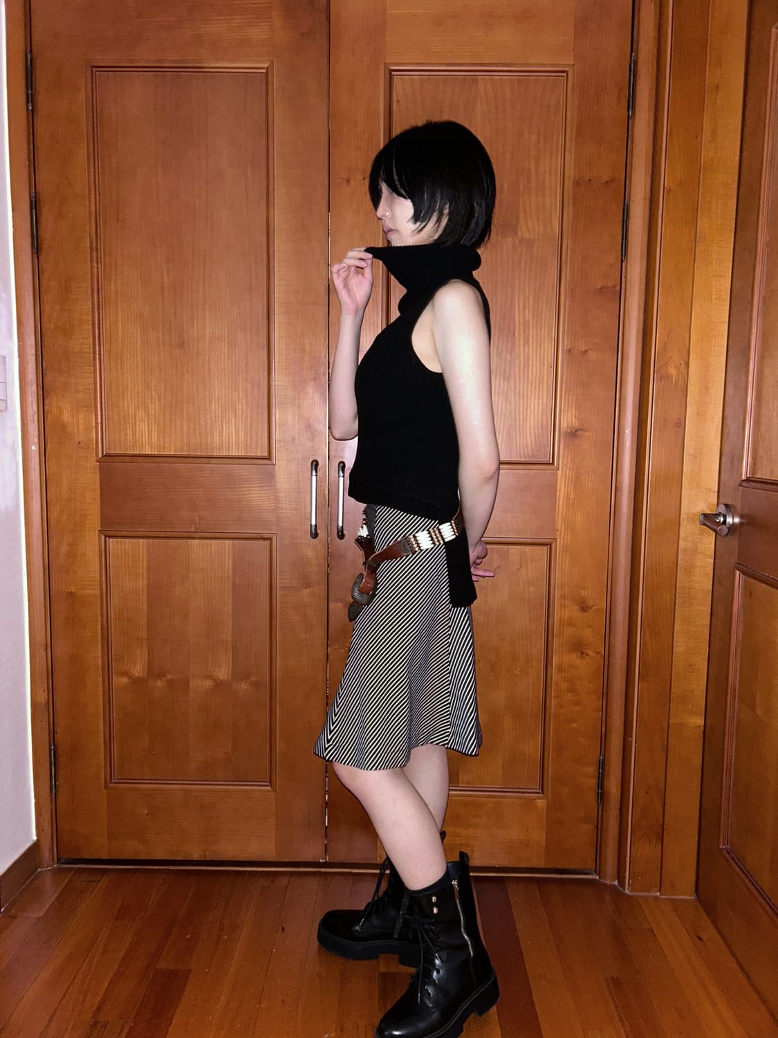 Unbalace Tutleneck Vest 상품이미지2