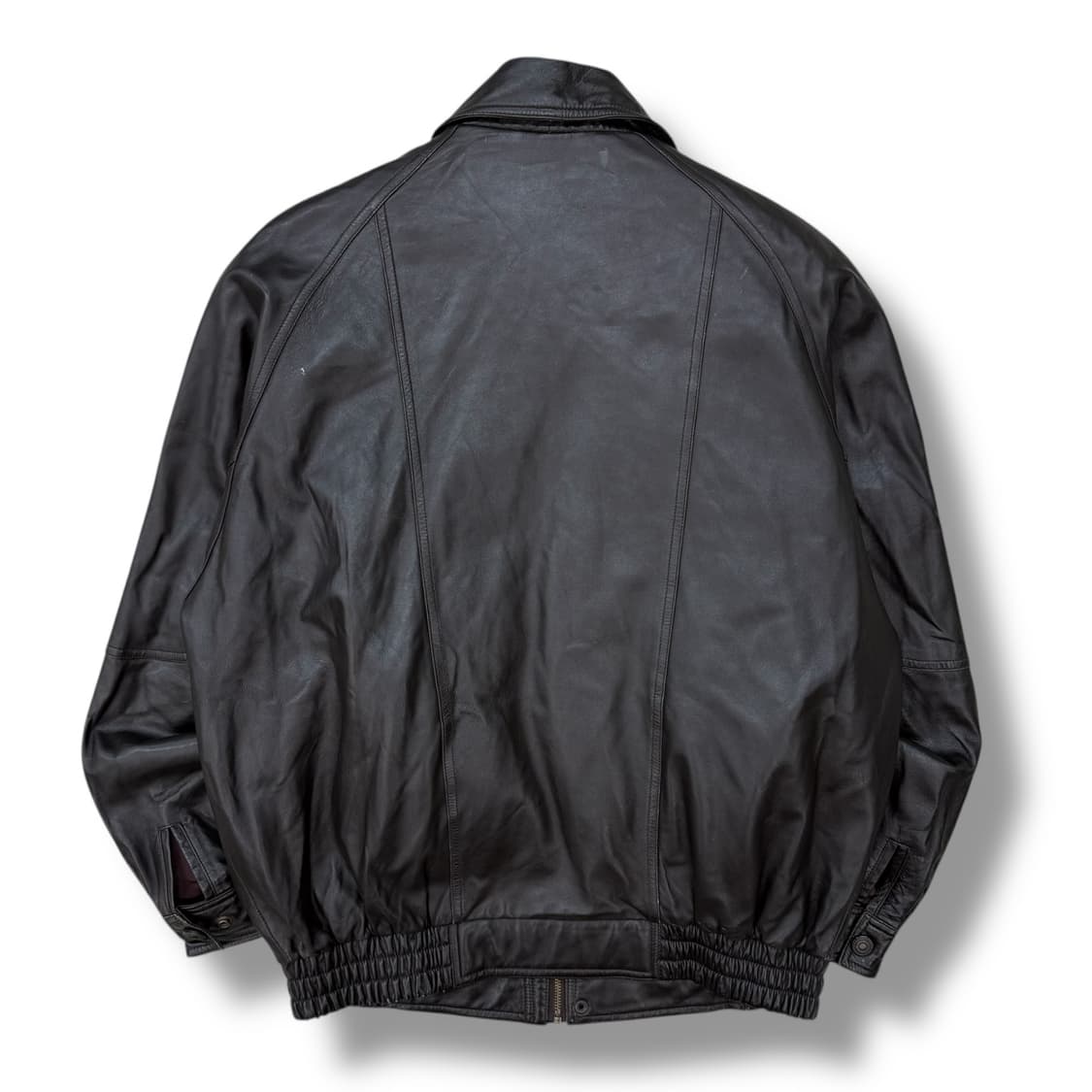 램스킨 레이어드 레더자켓 r1975 상품이미지2