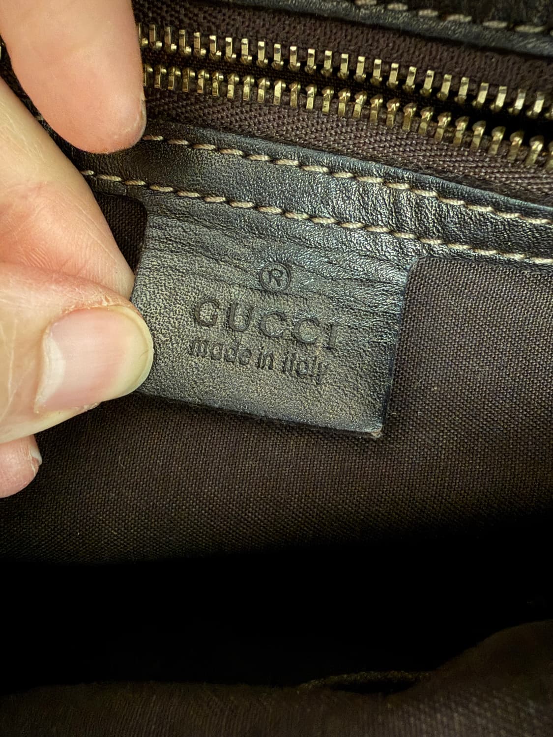 구찌 정품 올드 숄더백 상품이미지6