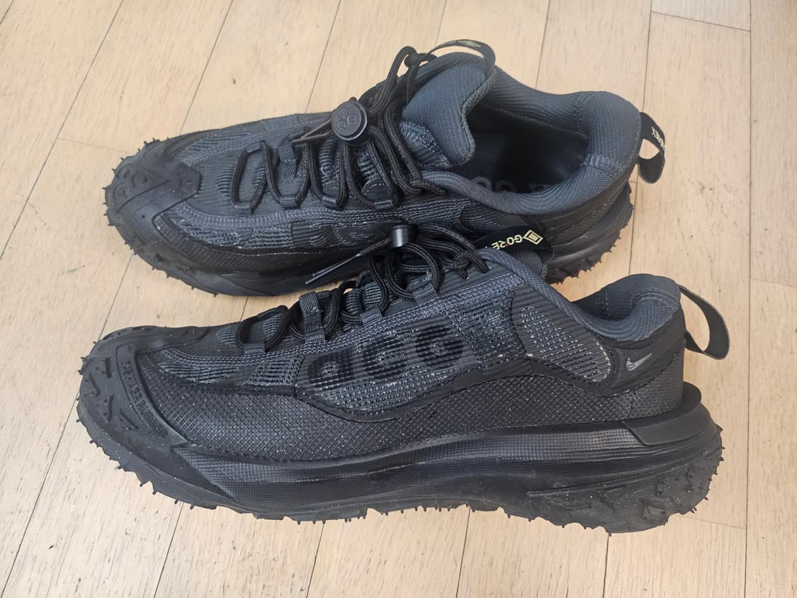 나이키 ACG 마운틴 플라이 2 로우 고어텍스 블랙255 판매합니다 상품이미지3