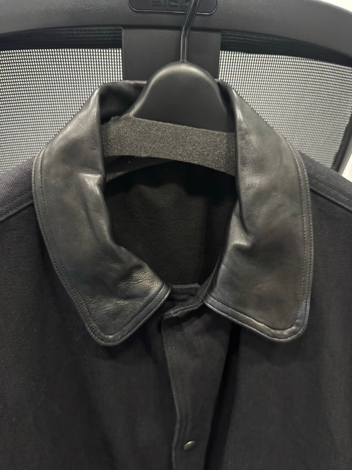 코모리 24FW 데님 레더 워크 자켓 상품이미지2