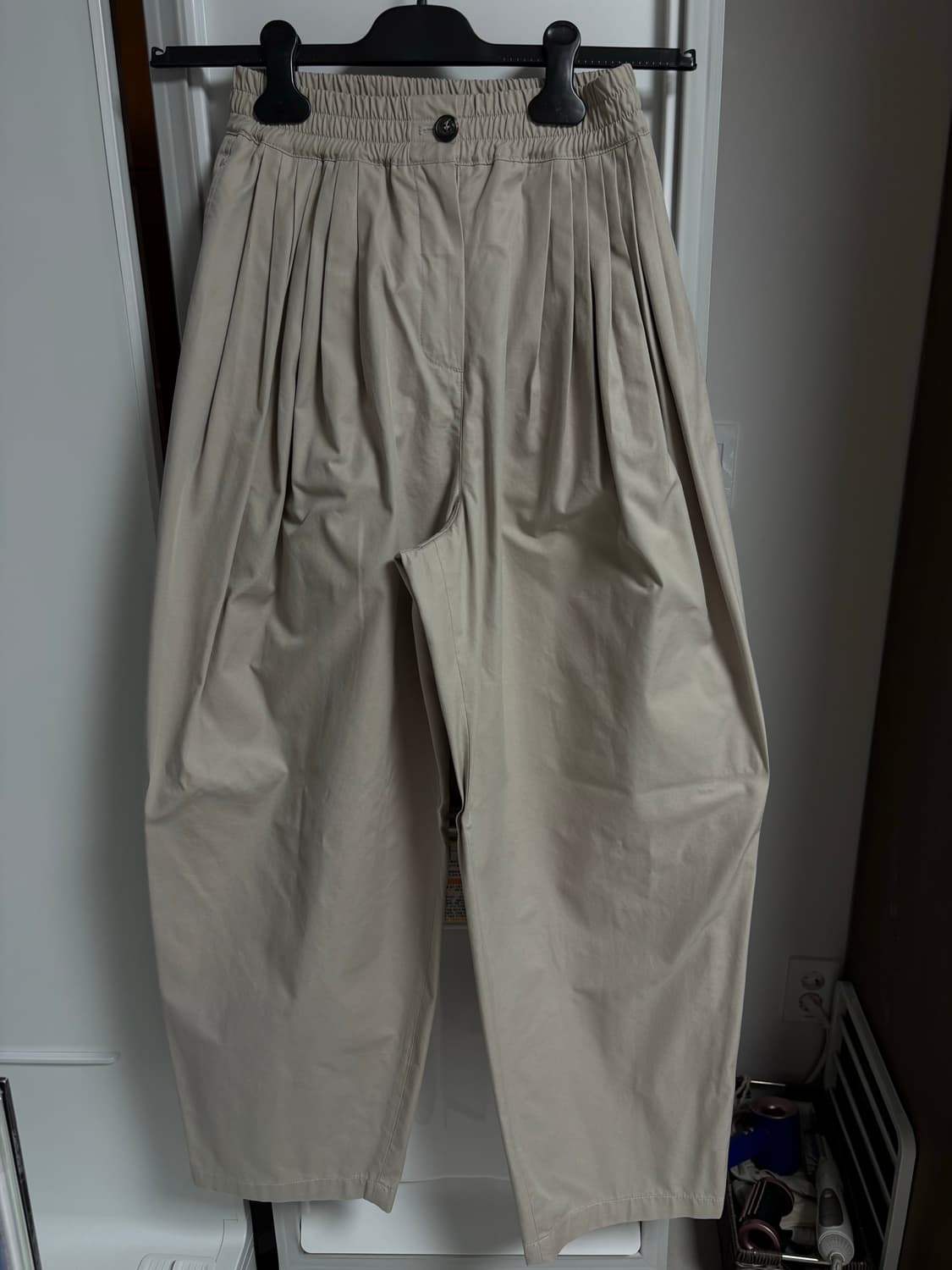 문달 턱 밴딩 팬츠 상품이미지1