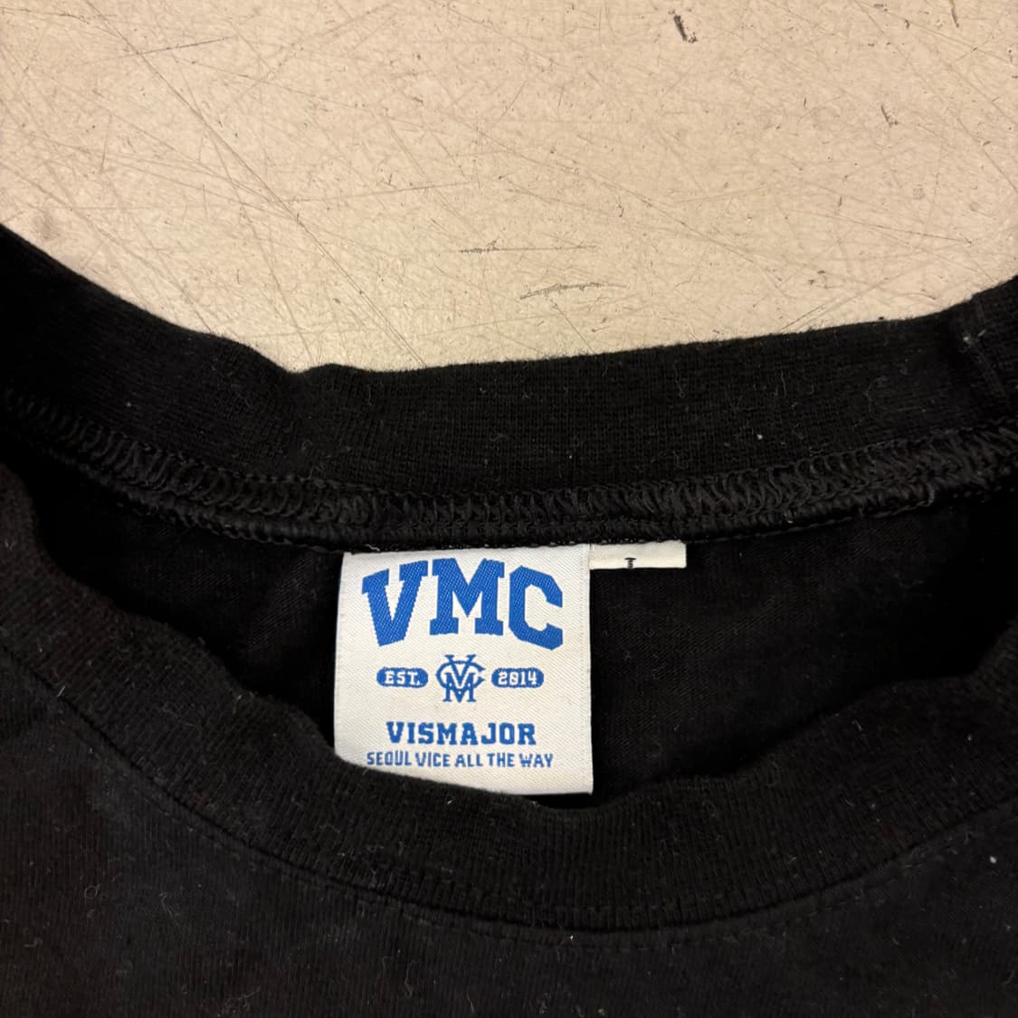 Vmc 비스메이저 빅로고 반팔티 상품이미지4