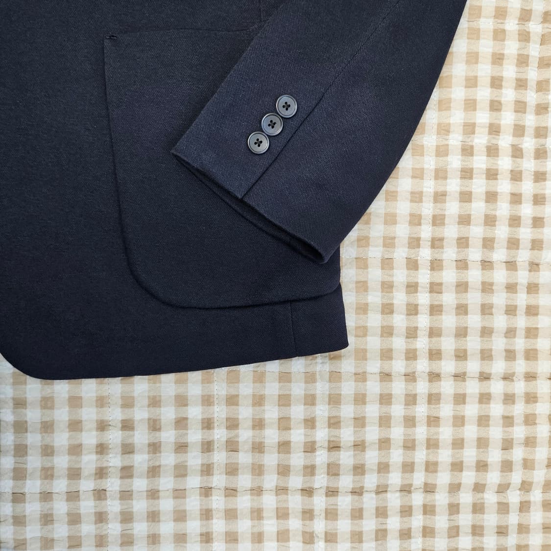 미착용 유니클로 캐주얼 블레이저 자켓 남자100 상품이미지4