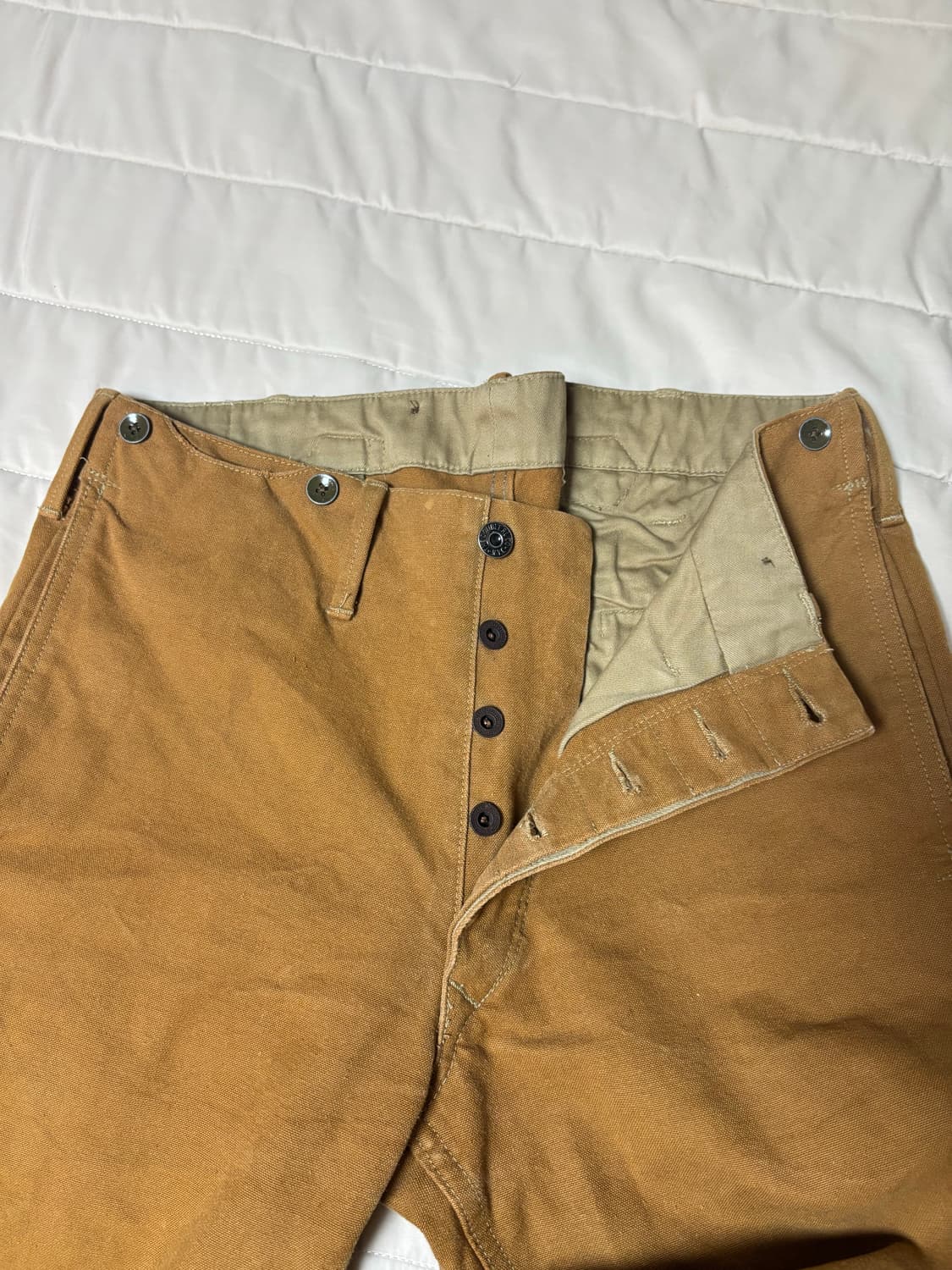 Rrl 더블알엘 신치백 캔버스 워크팬츠 31x30 상품이미지3
