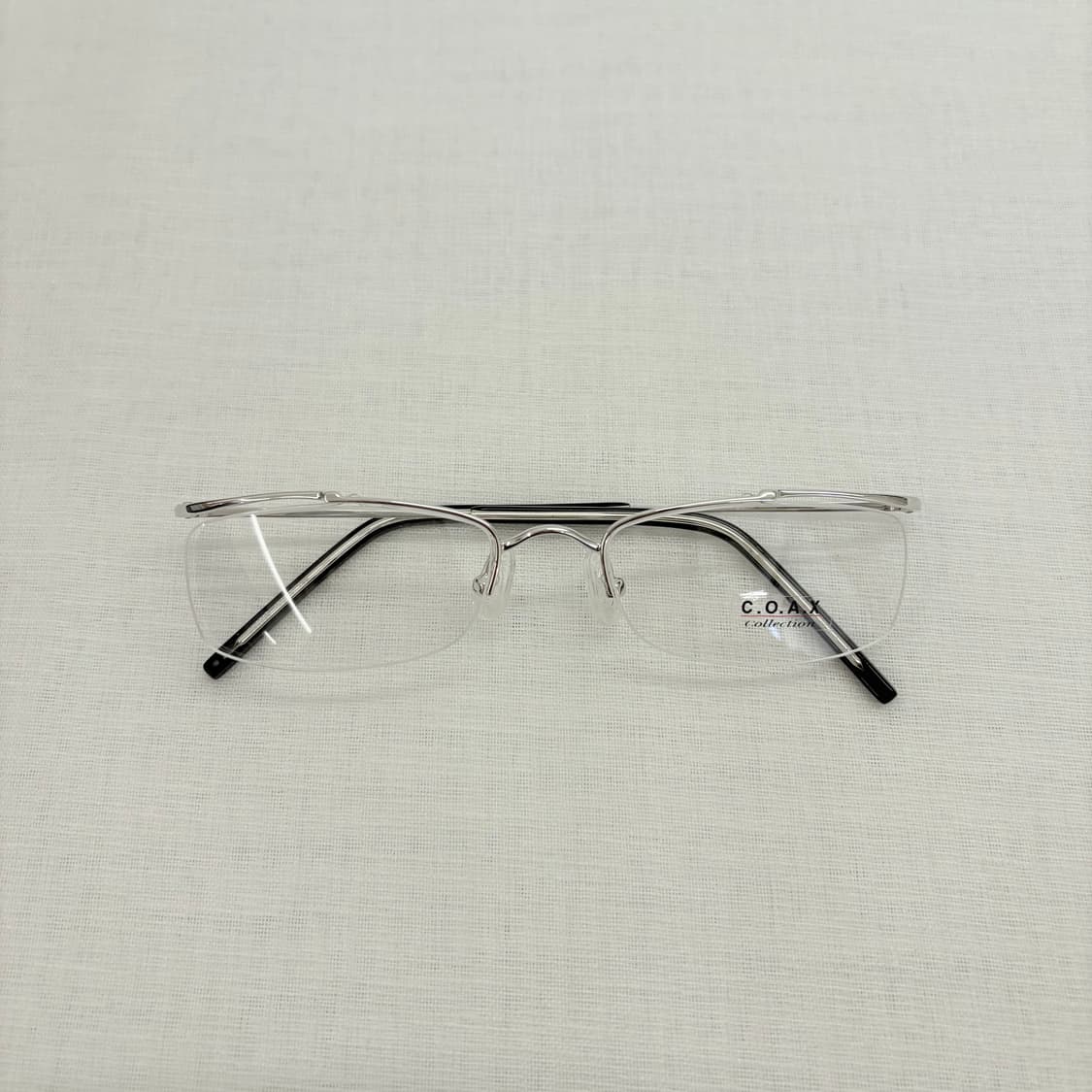 COAX 실버 반무테 빈티지안경 상품이미지6