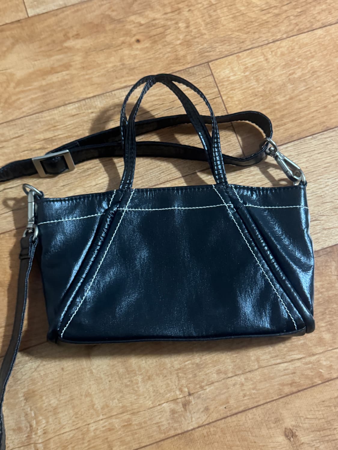 마뗑킴 코팅 토트백 크로스백  상품이미지3