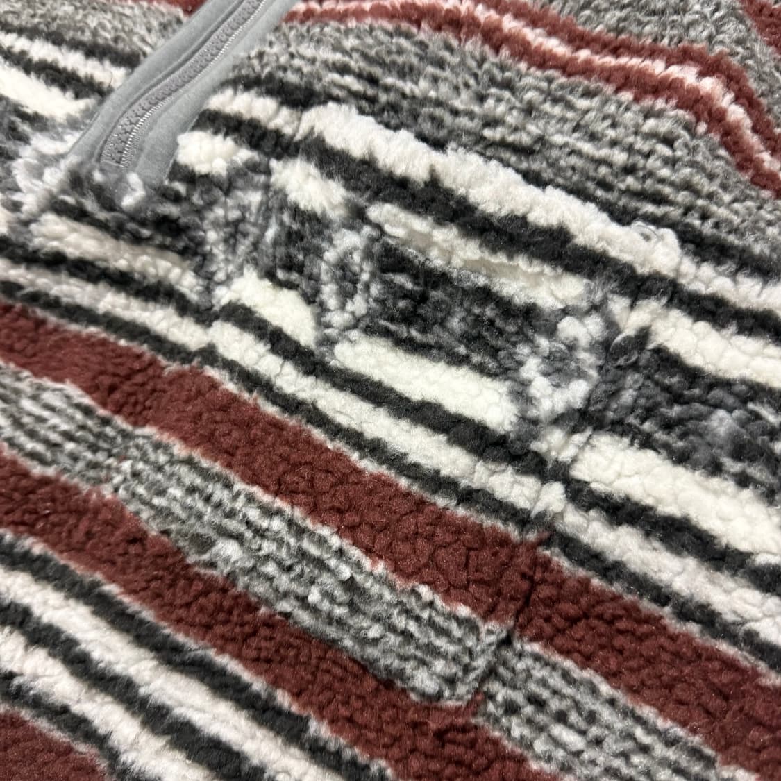 Sherpa Fleece Half Zipup Jacket 상품이미지5