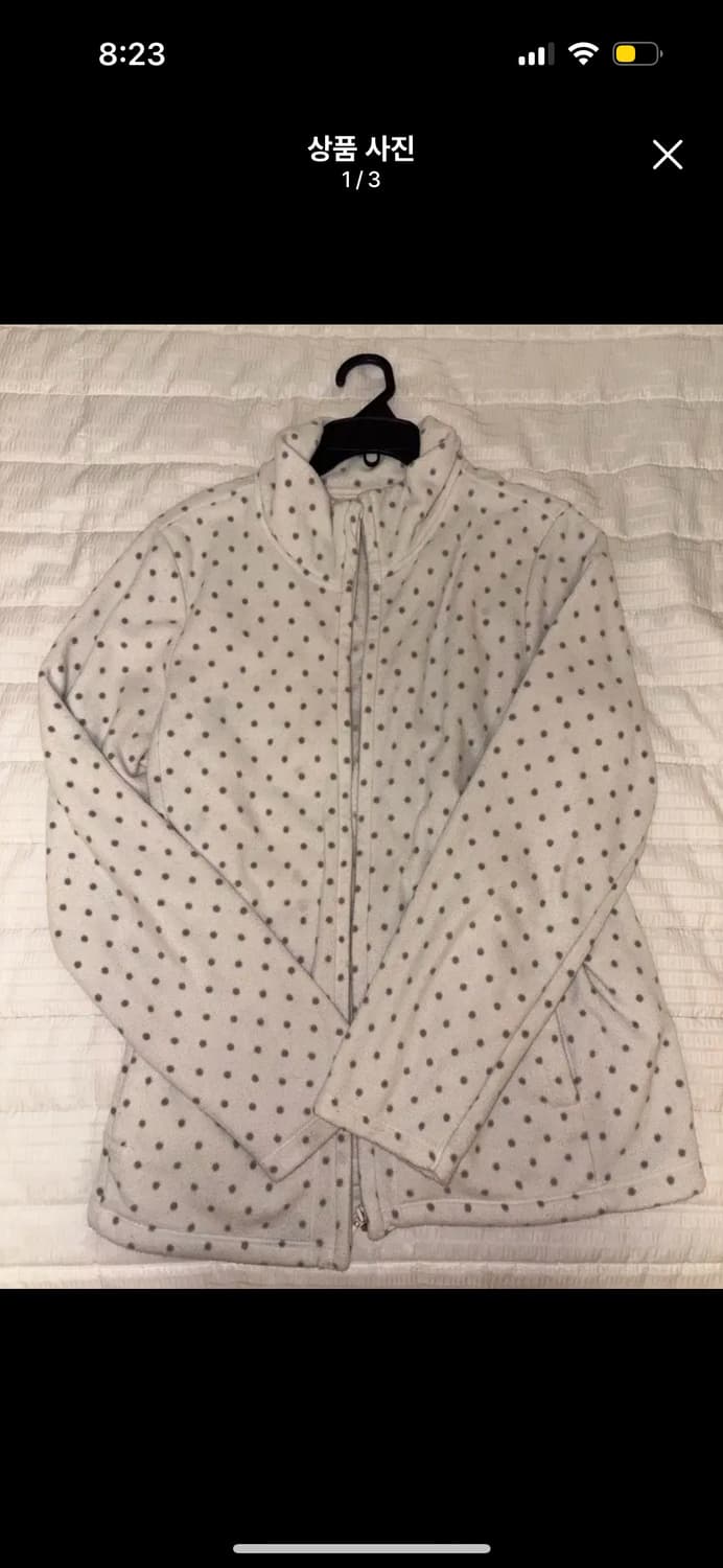 희귀)유니클로 도트 후리스  상품이미지1