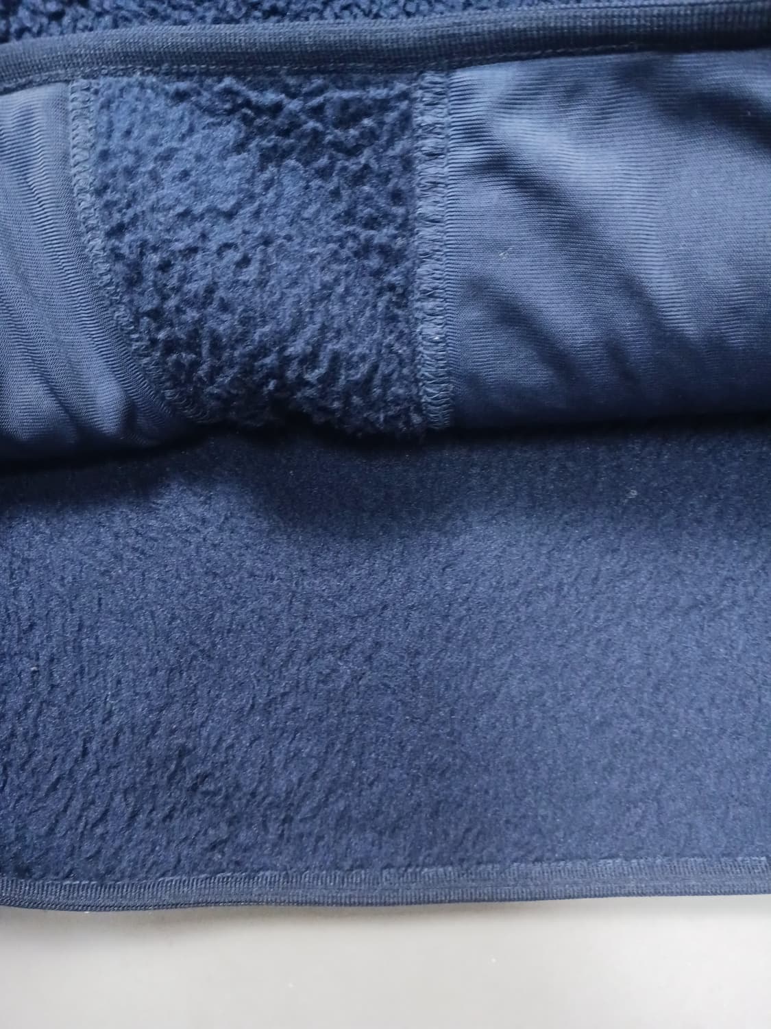 [XL] 유니클로 화이트 마운니티어링 WJP 플리스 풀오버 자켓 네이비 상품이미지5