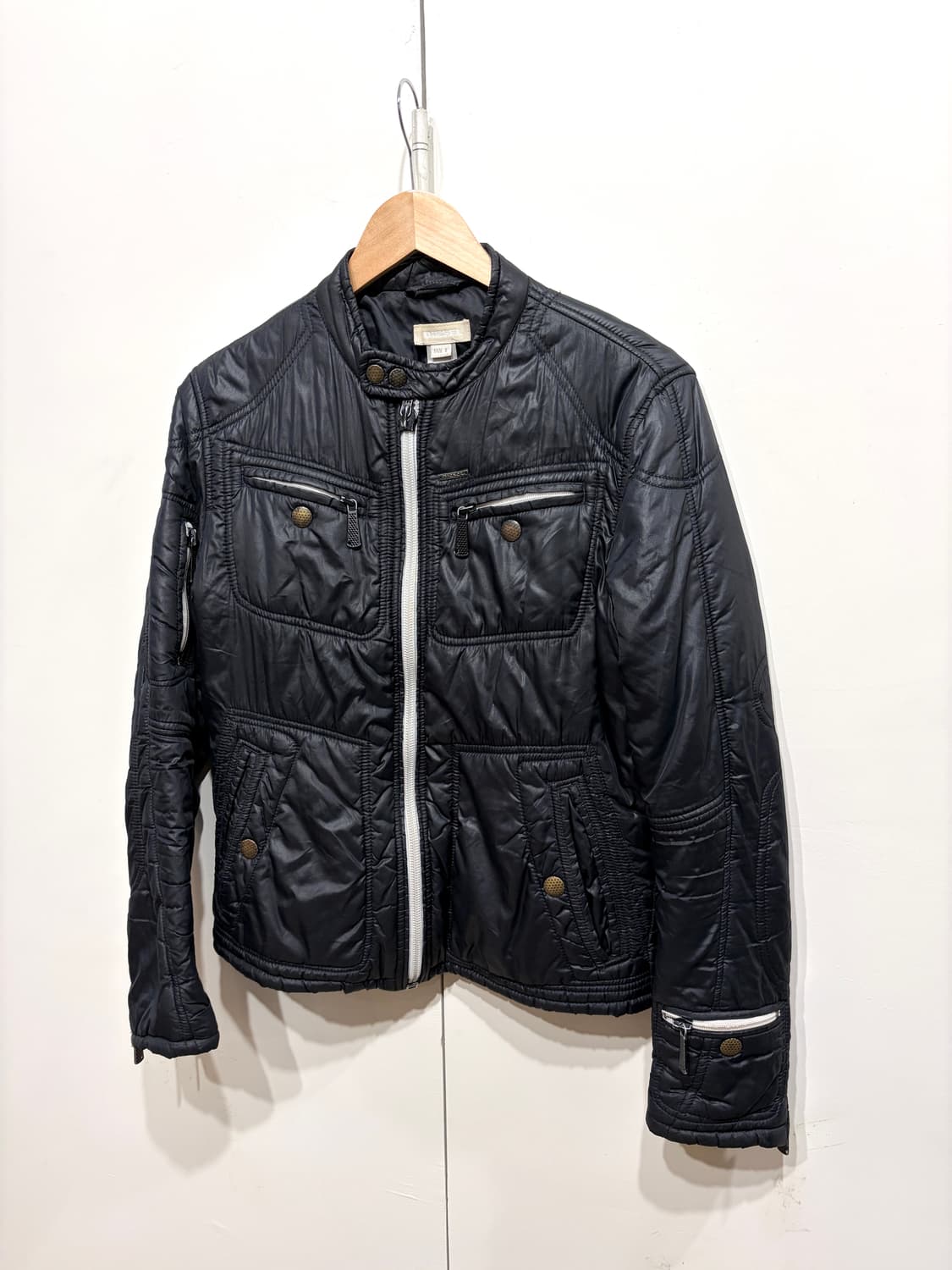 DIESEL 디젤 나일론 바이커 자켓 상품이미지2