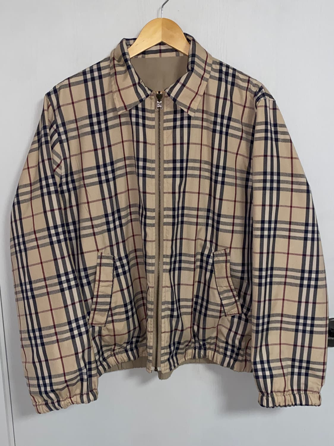 90s 올드 리버시블 버버리 자켓 (XL-XXL) 상품이미지6
