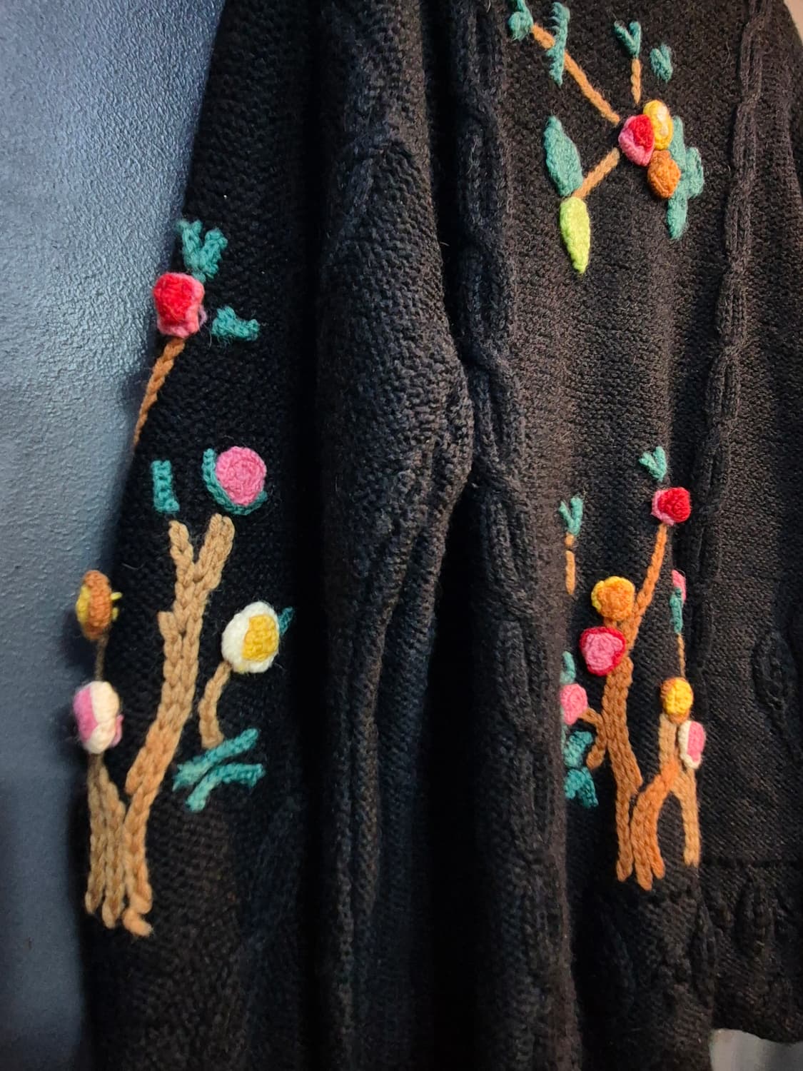 자수 가디건 77 88 상품이미지7