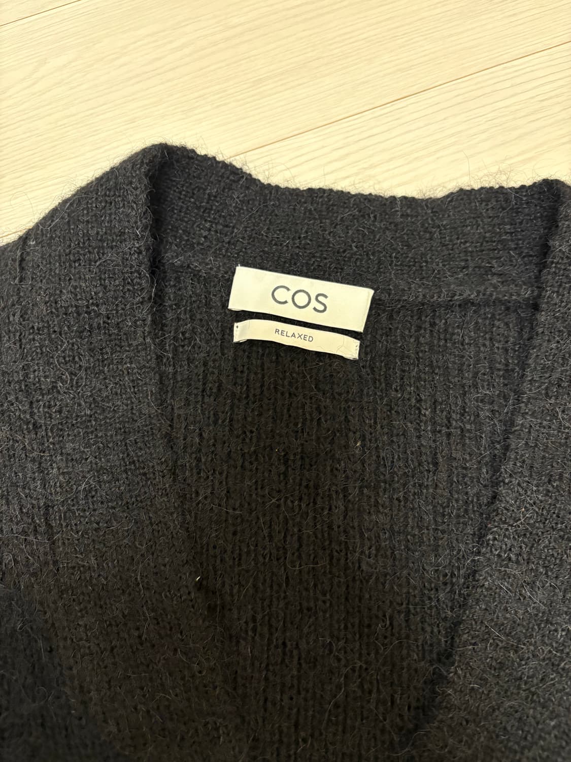 COS 코스 릴렉스핏 모헤어 가디건 S사이즈 상품이미지2