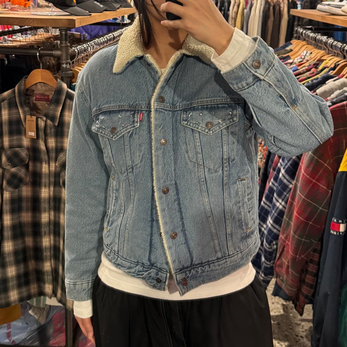 LEVIS 리바이스 스톤 쉐르파 데님 자켓 상품이미지3