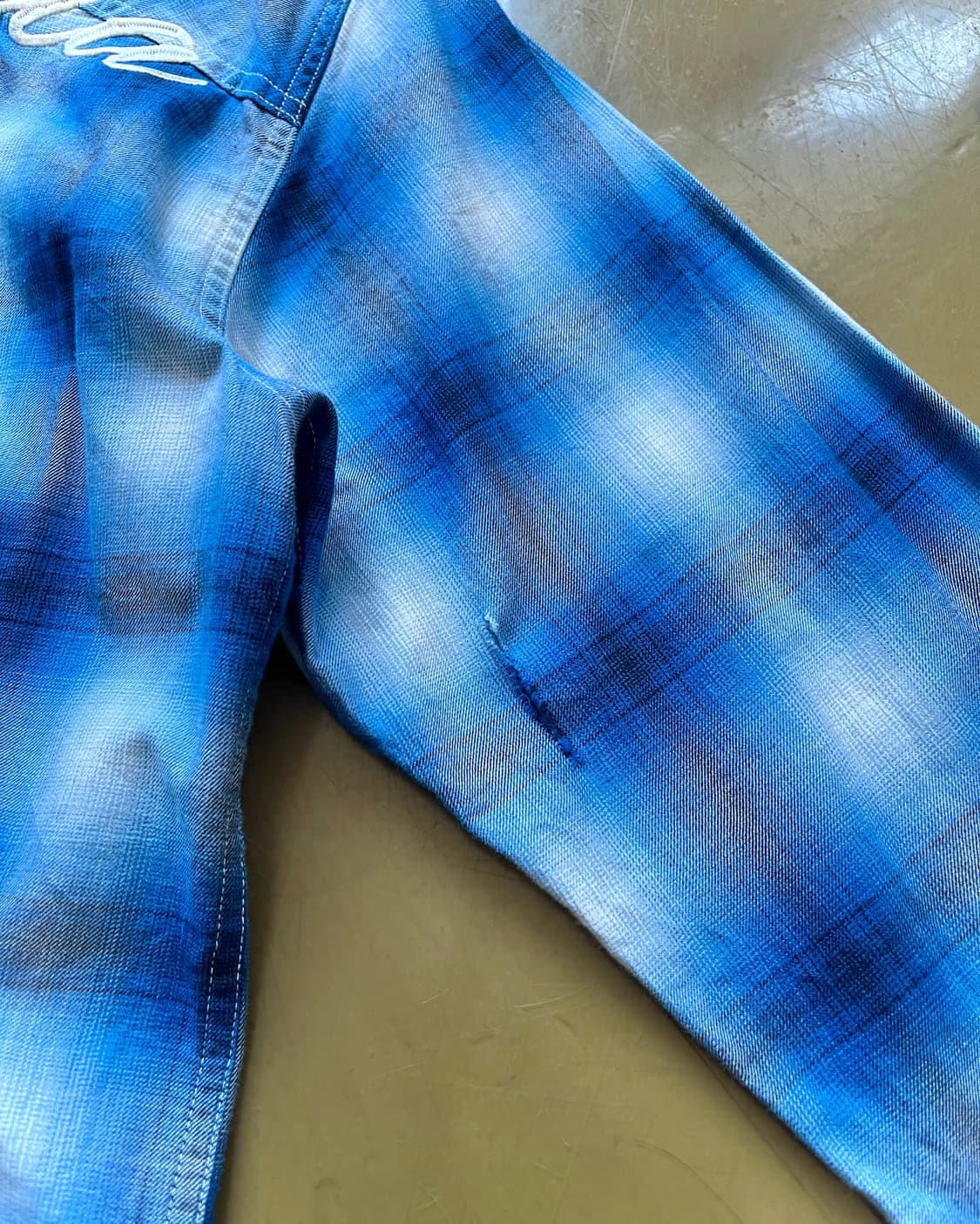 90-00s GOTCHA Embroidery Check shirt 상품이미지8