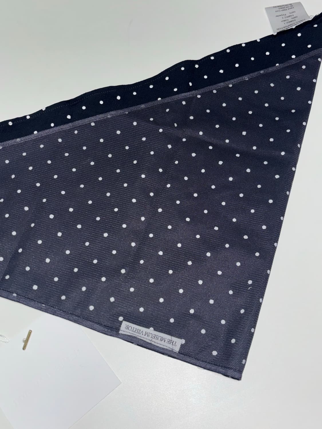 더뮤지엄비지터 도트 스카프 상품이미지4