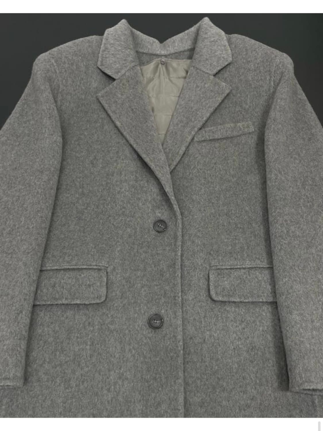 알파카 매니쉬 롱코트 상품이미지3