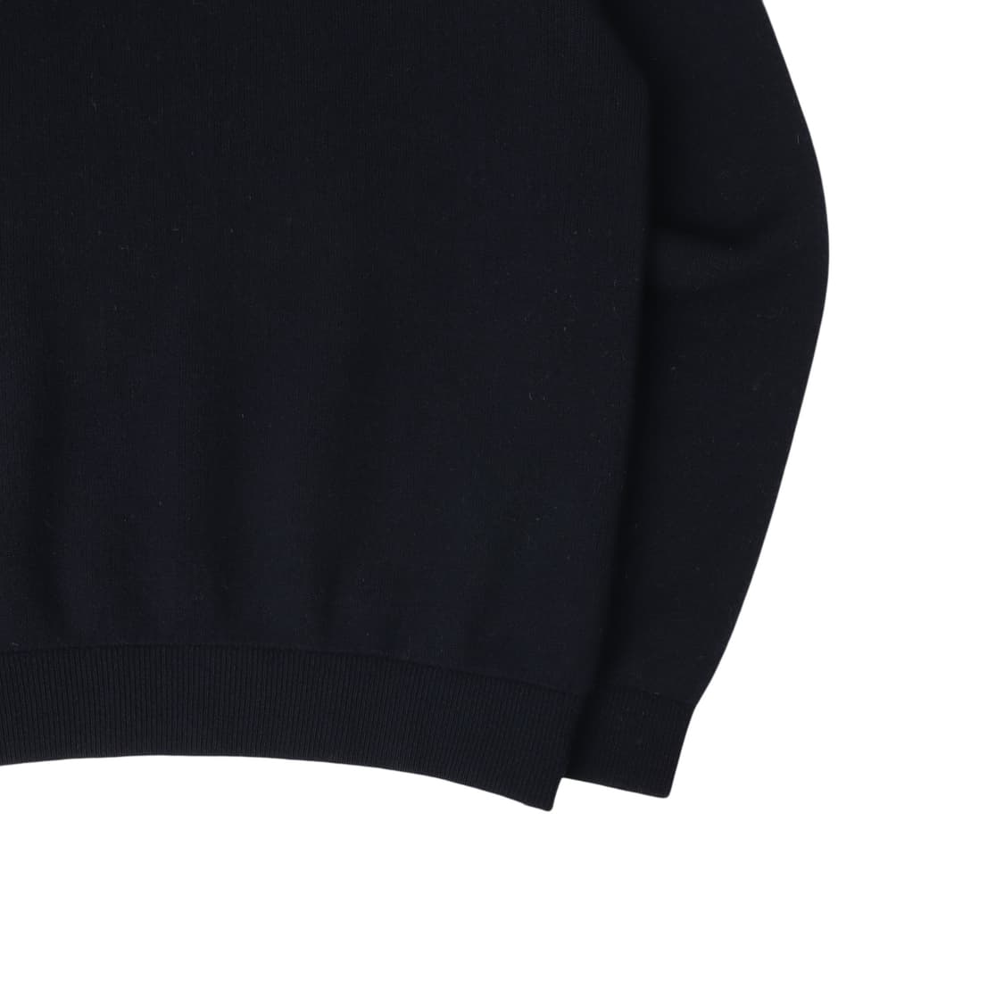 라코스테 네이비 모크넥 울 니트 상품이미지4