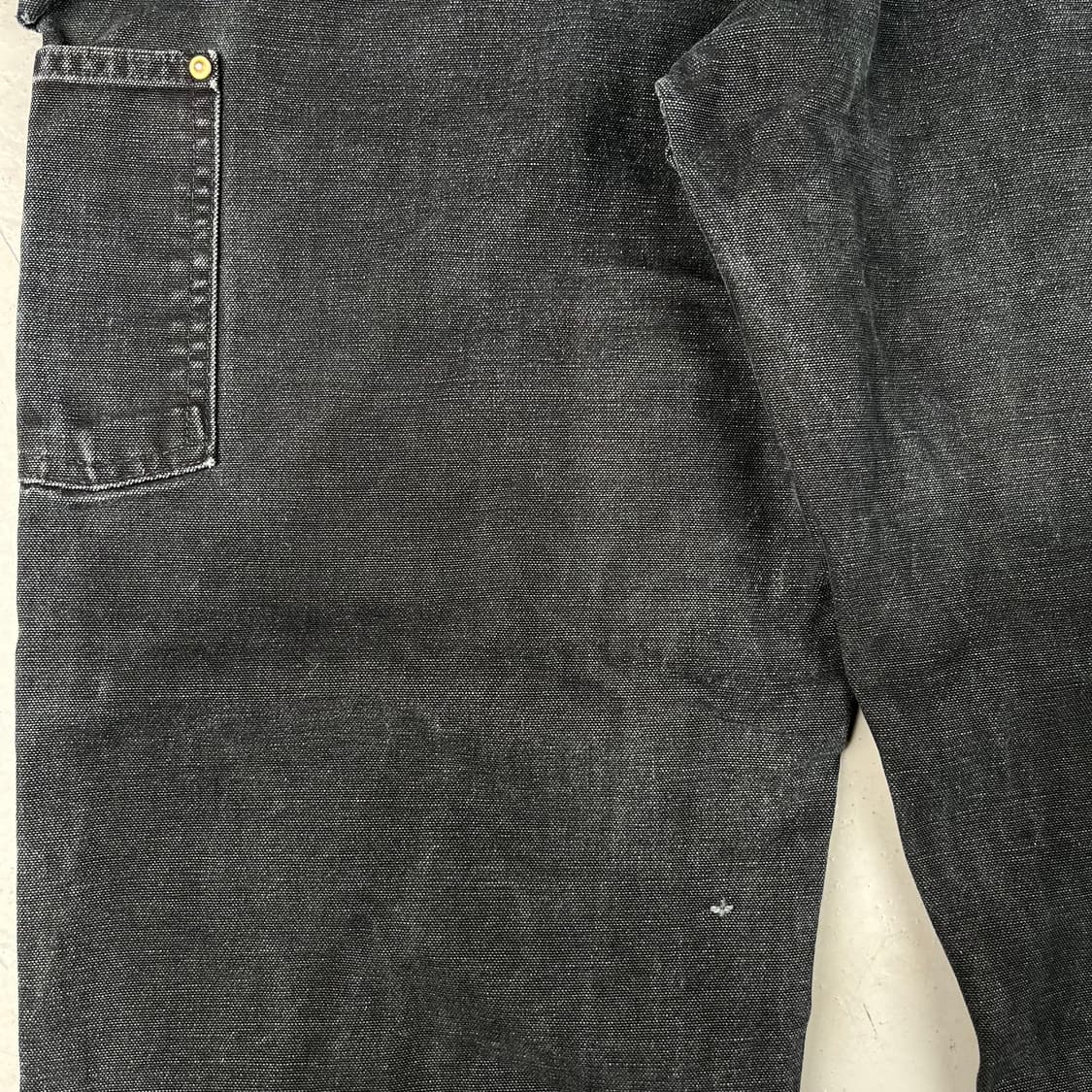 빈티지 칼하트 블랙 더블니 카펜터 팬츠 B01BLK 상품이미지9