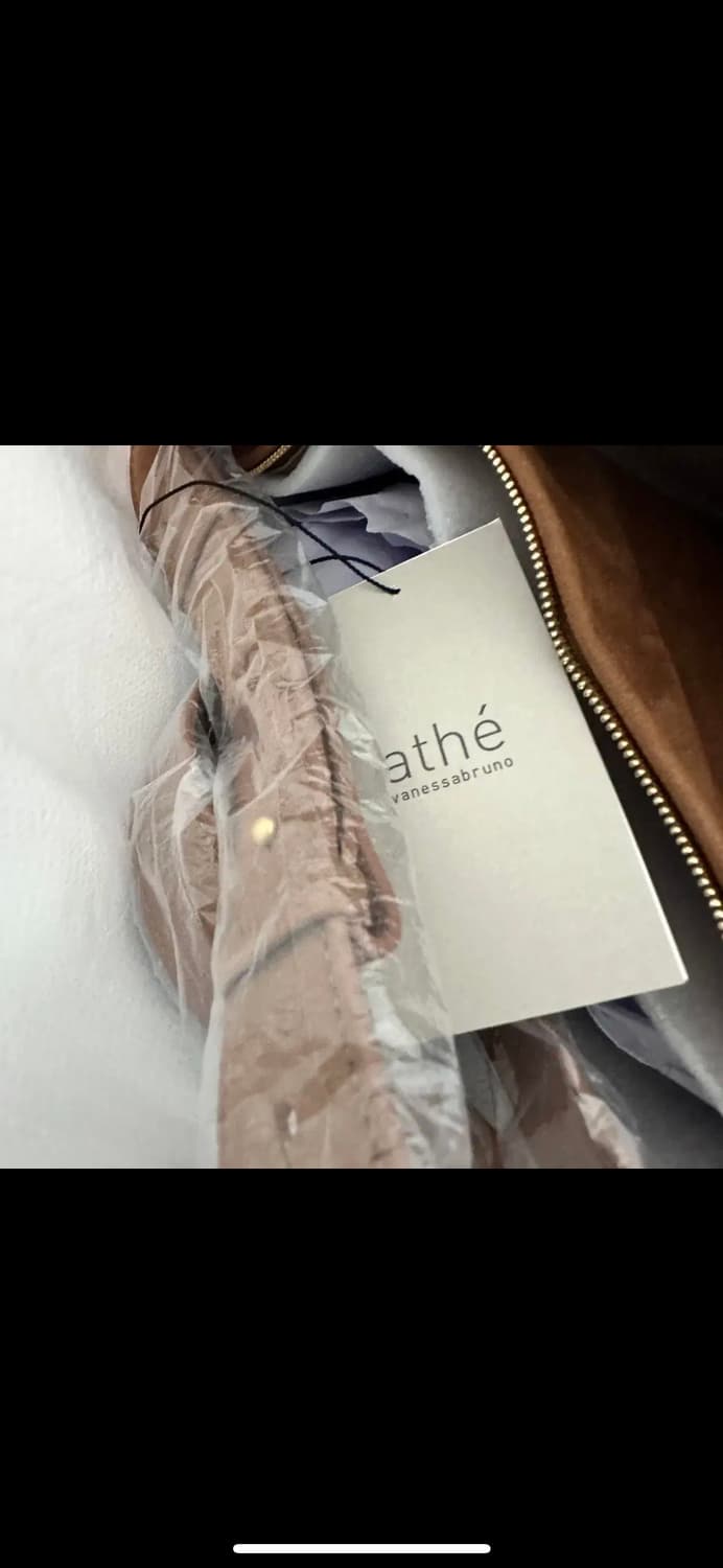 아떼 바네사브루노 페브 m 숄더백 스웨이드 호보백 새상품 상품이미지8